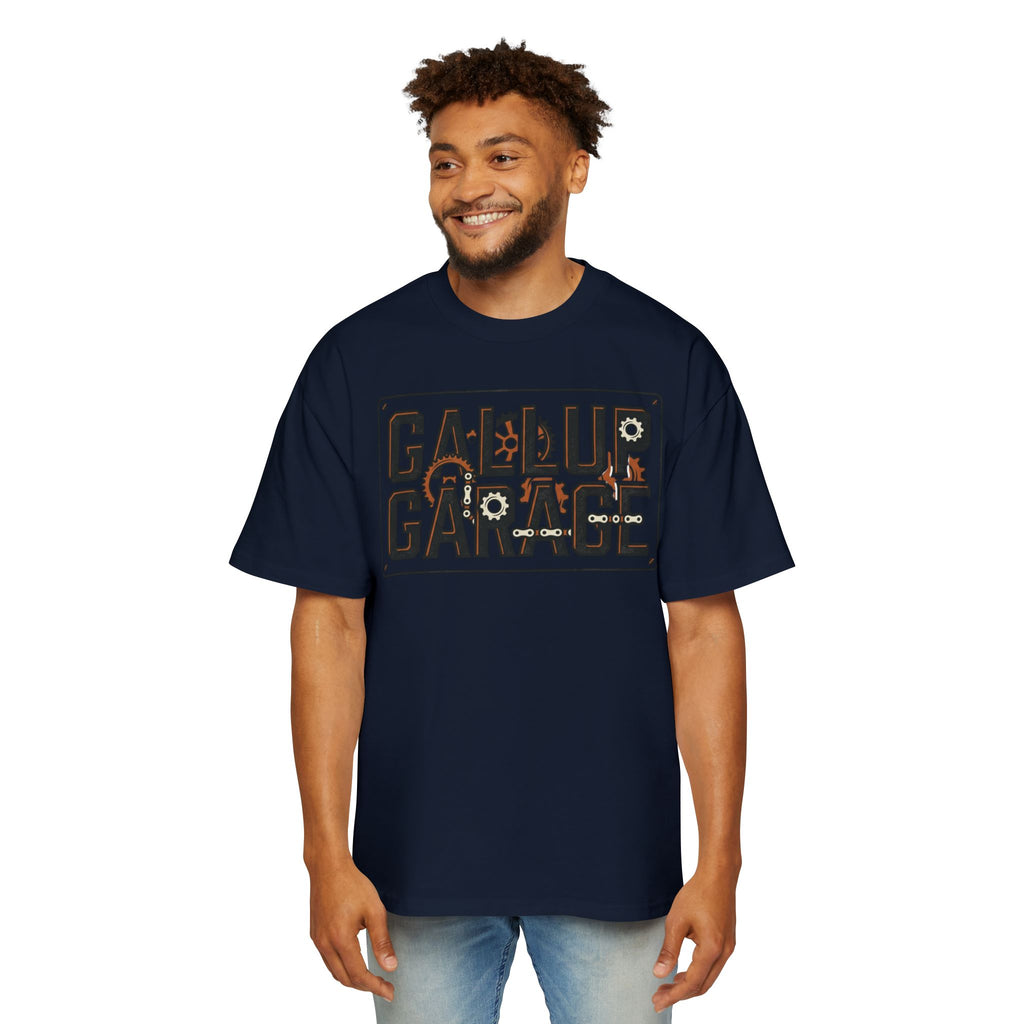Gallup Garage Tee — Vintage Car Mechanic Graphic Shirt