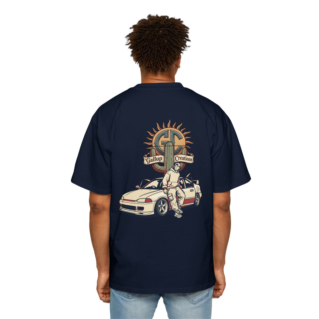 Gallup Garage Tee — Vintage Car Mechanic Graphic Shirt
