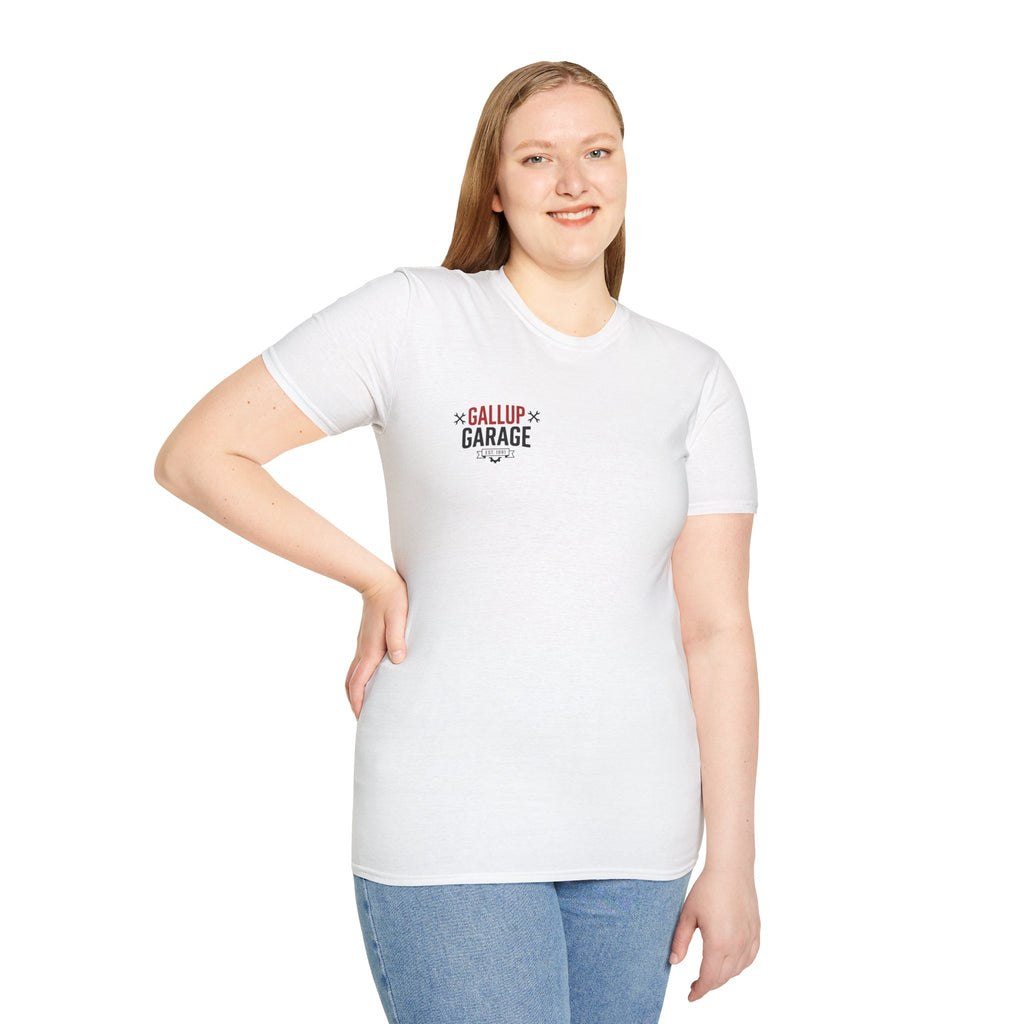 Gallup Garage Vintage Logo T‑Shirt