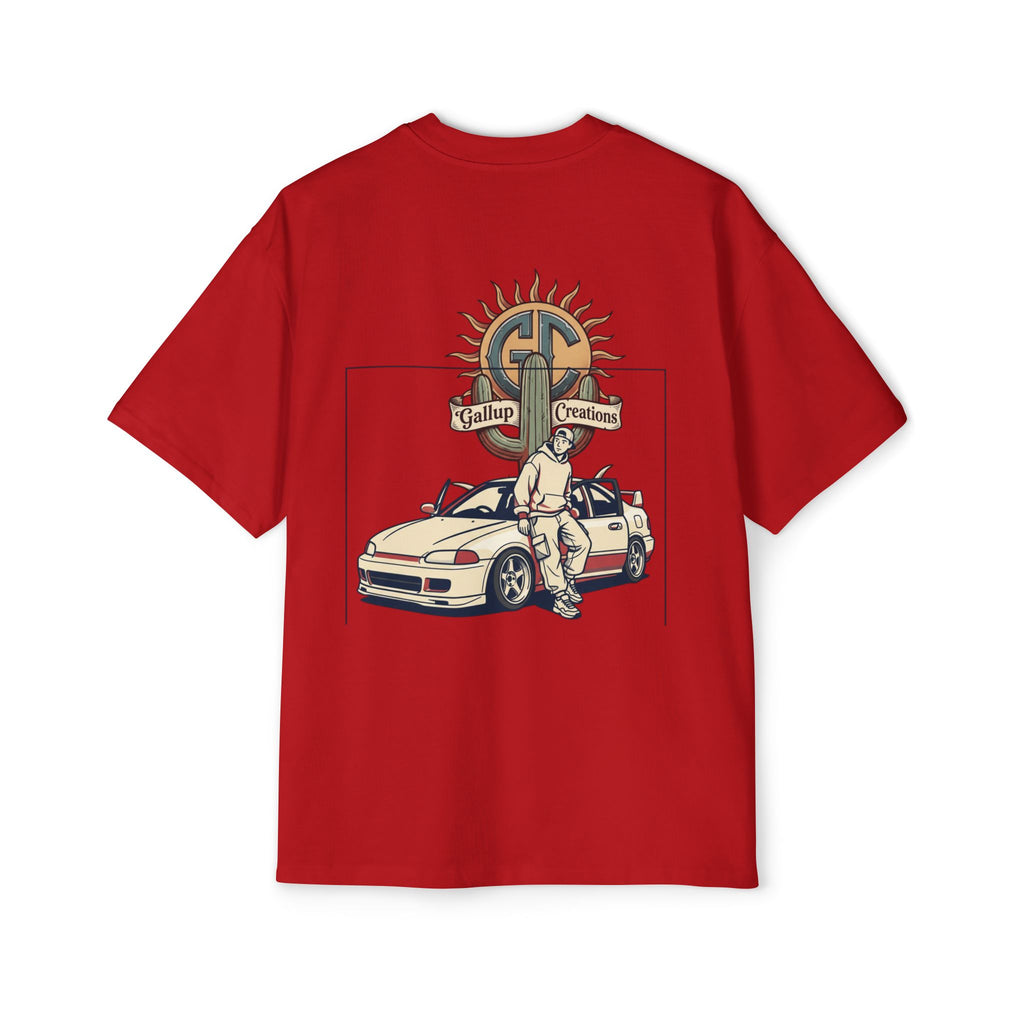 Gallup Garage Tee — Vintage Car Mechanic Graphic Shirt