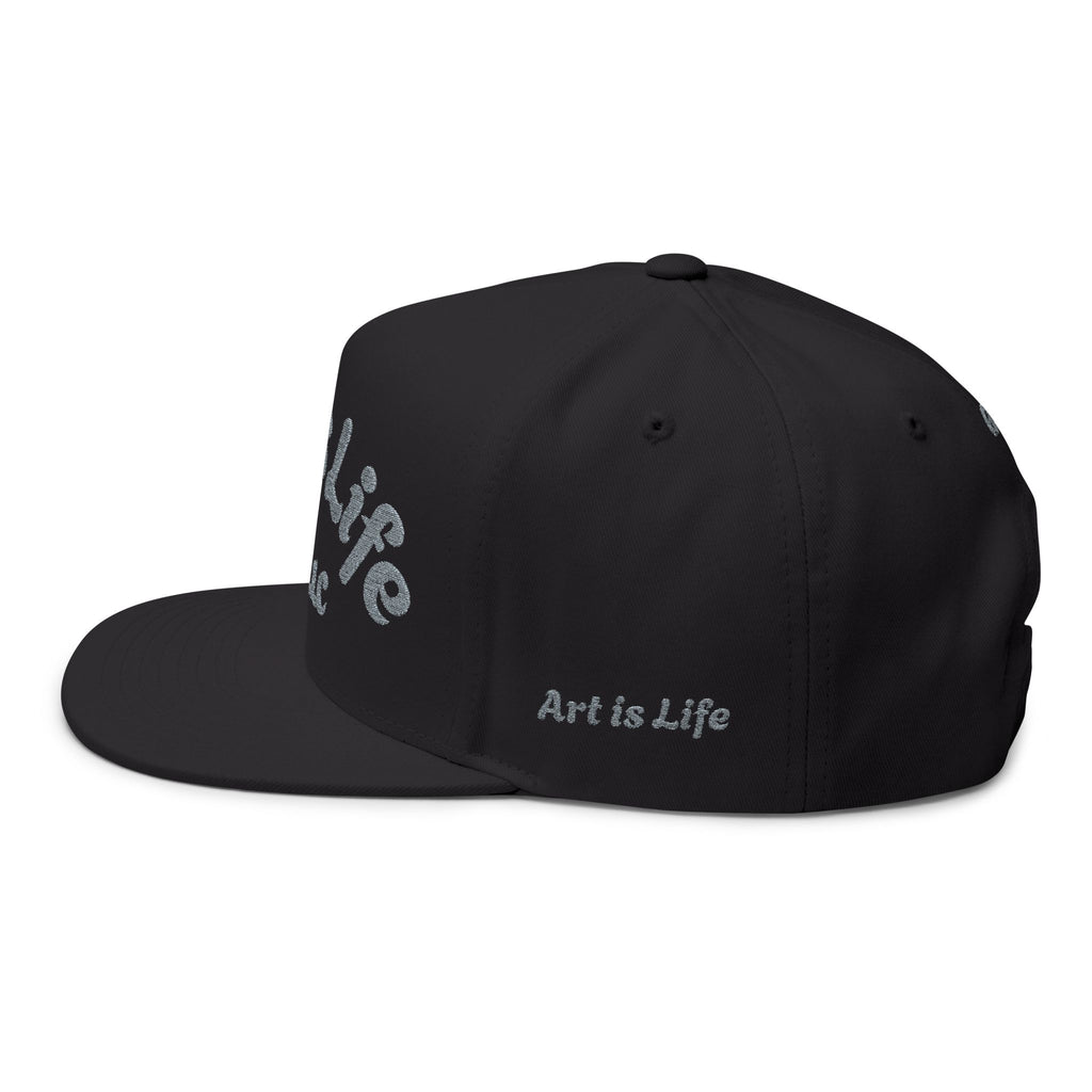 Flat Bill Cap — Embroidered 'Gallup Creations LLC' Logo Snapback