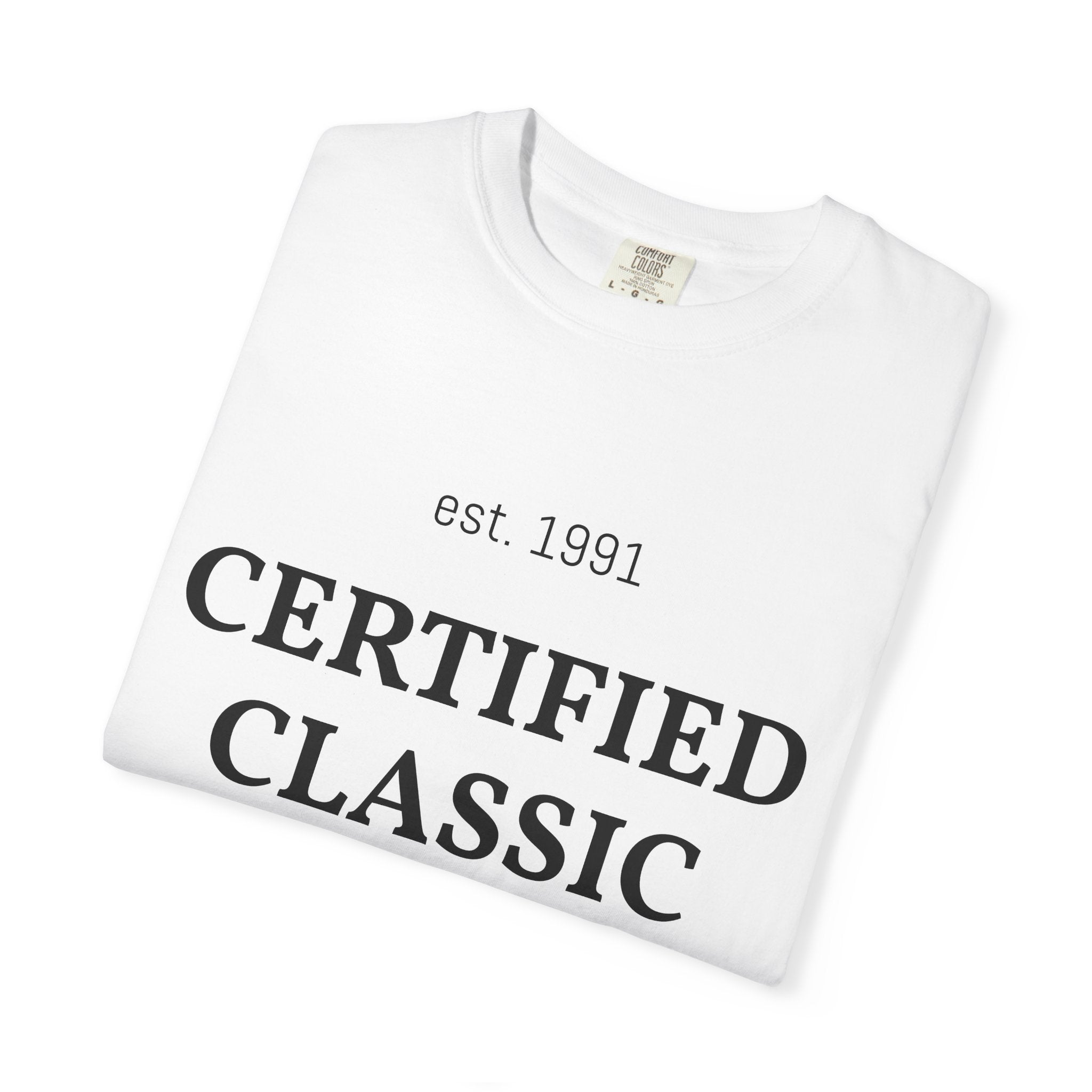 Certified Classic T-Shirt — 60 Years Vintage Pickup Graphic