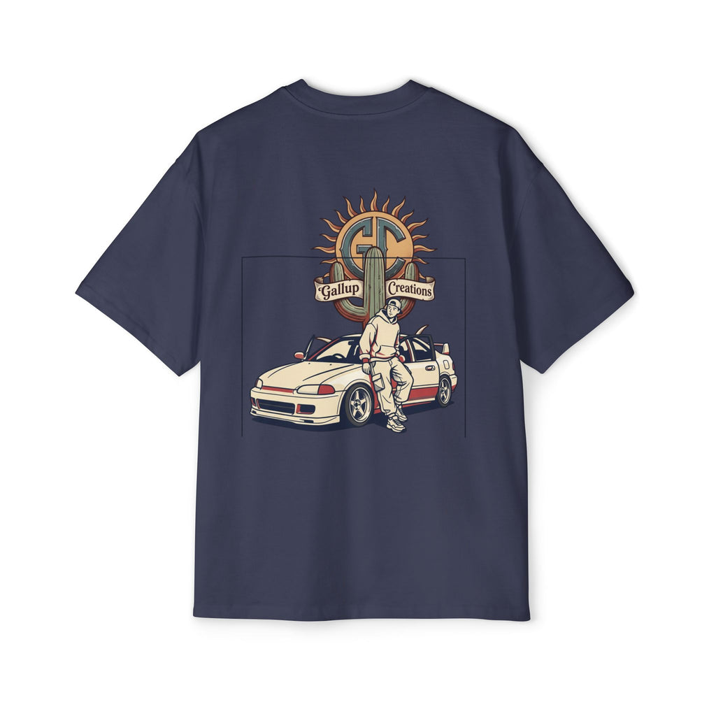 Gallup Garage Tee — Vintage Car Mechanic Graphic Shirt