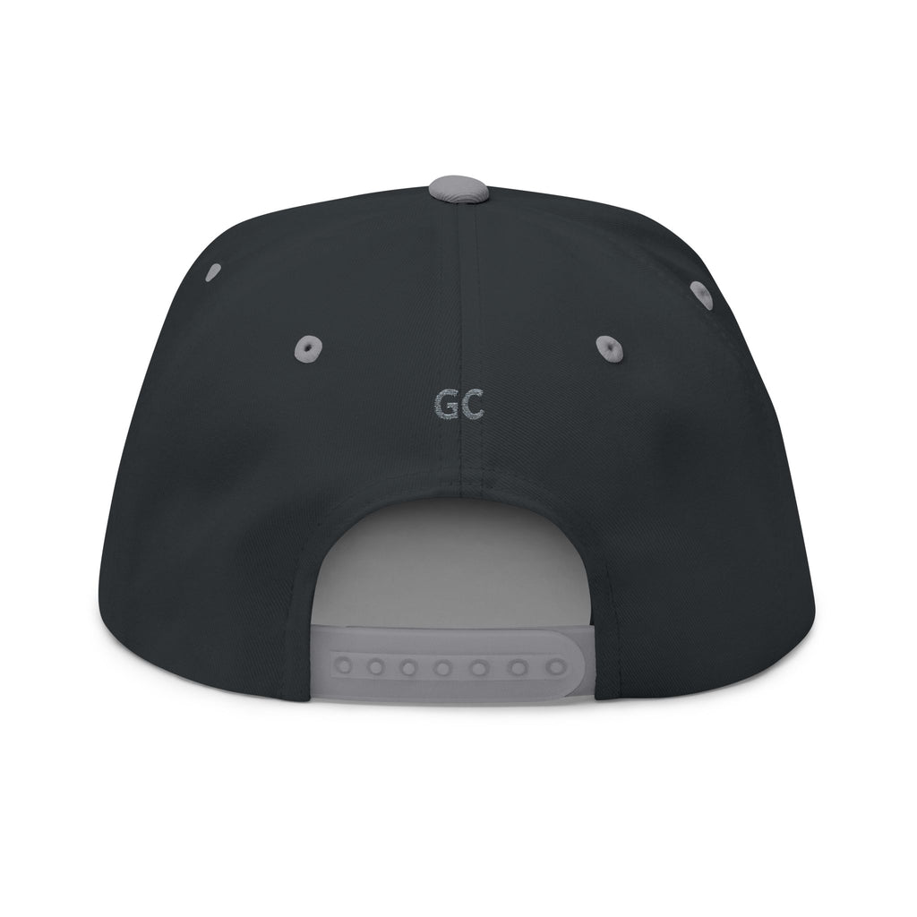 Flat Bill Cap — Embroidered 'Gallup Creations LLC' Logo Snapback