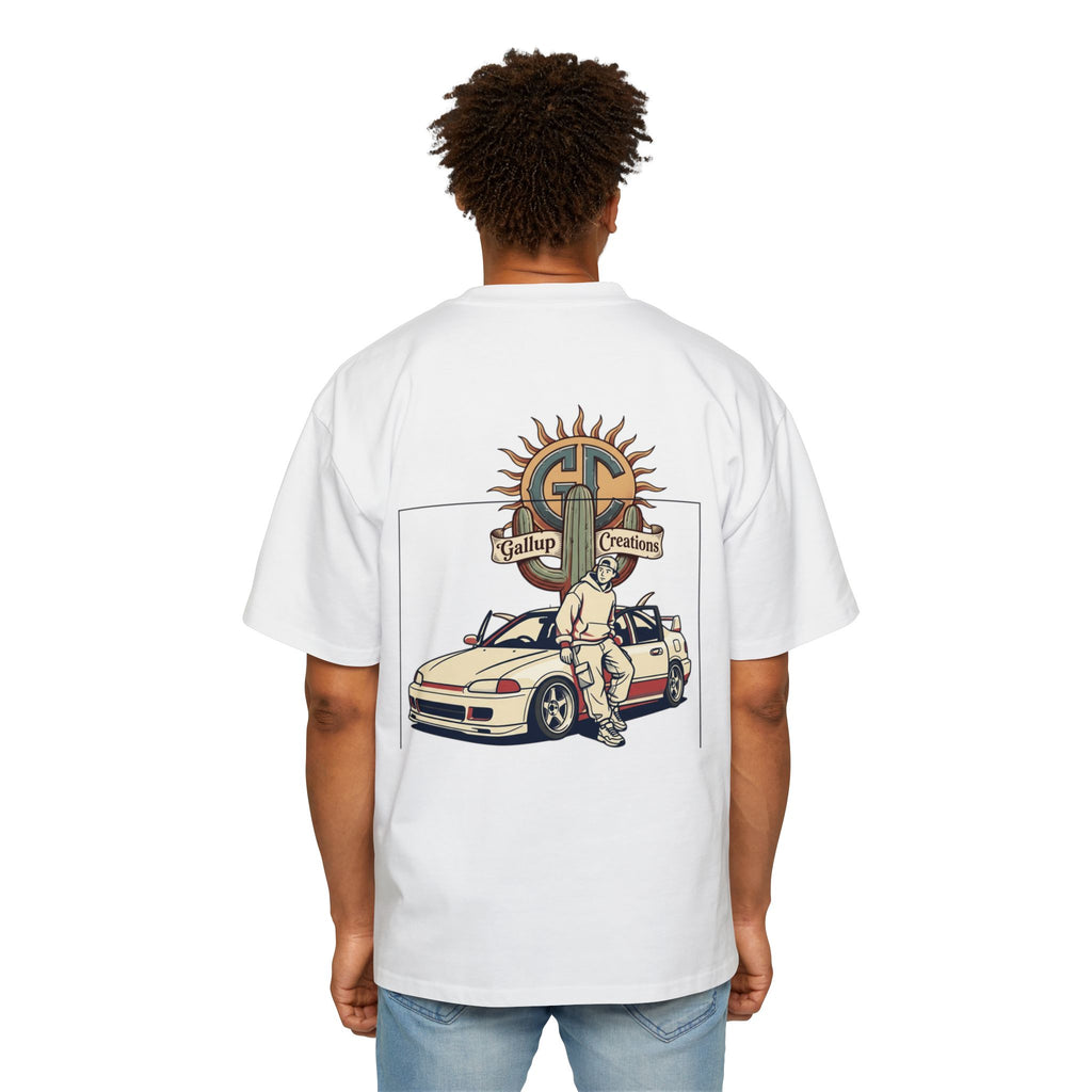 Gallup Garage Tee — Vintage Car Mechanic Graphic Shirt