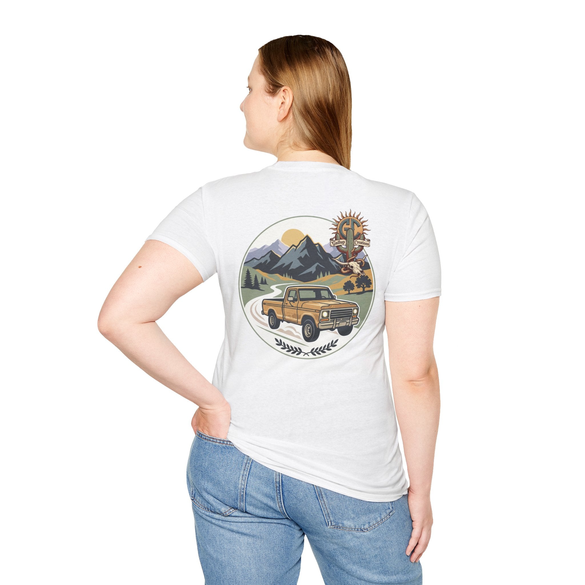 Gallup Garage Vintage Logo T‑Shirt