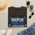 Discipline Builds Legends T-Shirt — Motivational Gym & Fitness Tee