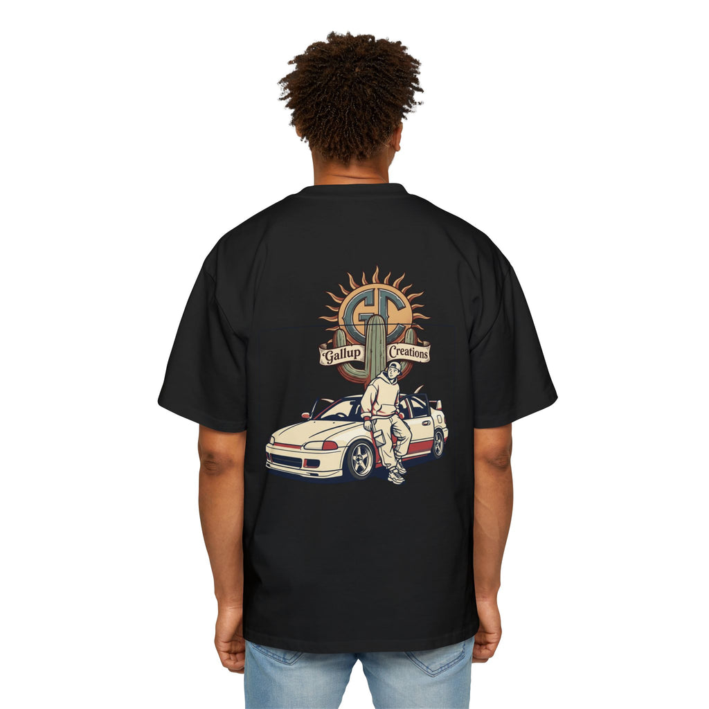 Gallup Garage Tee — Vintage Car Mechanic Graphic Shirt