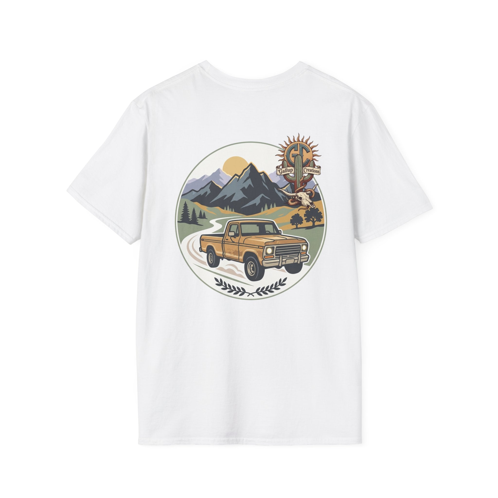 Gallup Garage Vintage Logo T‑Shirt