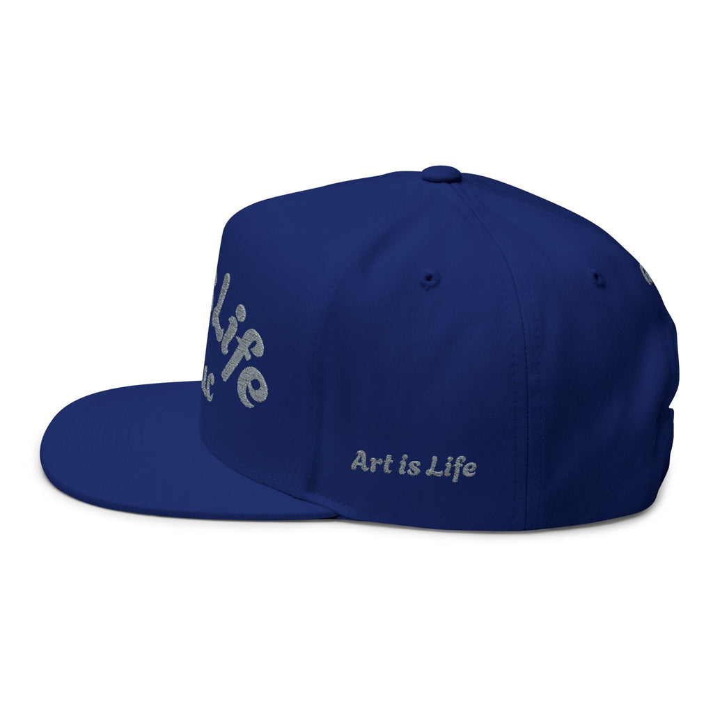 Flat Bill Cap — Embroidered 'Gallup Creations LLC' Logo Snapback