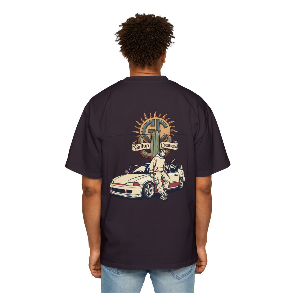 Gallup Garage Tee — Vintage Car Mechanic Graphic Shirt