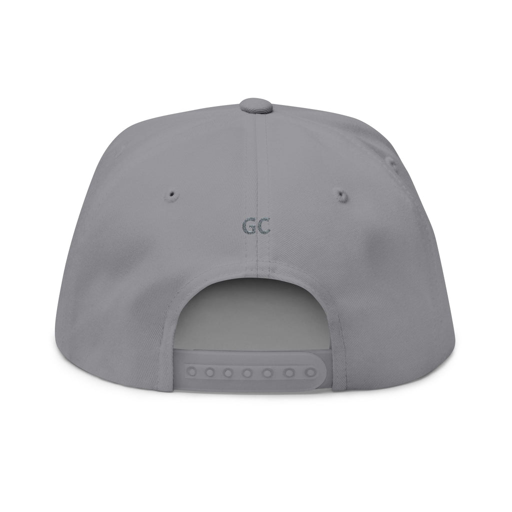 Flat Bill Cap — Embroidered 'Gallup Creations LLC' Logo Snapback