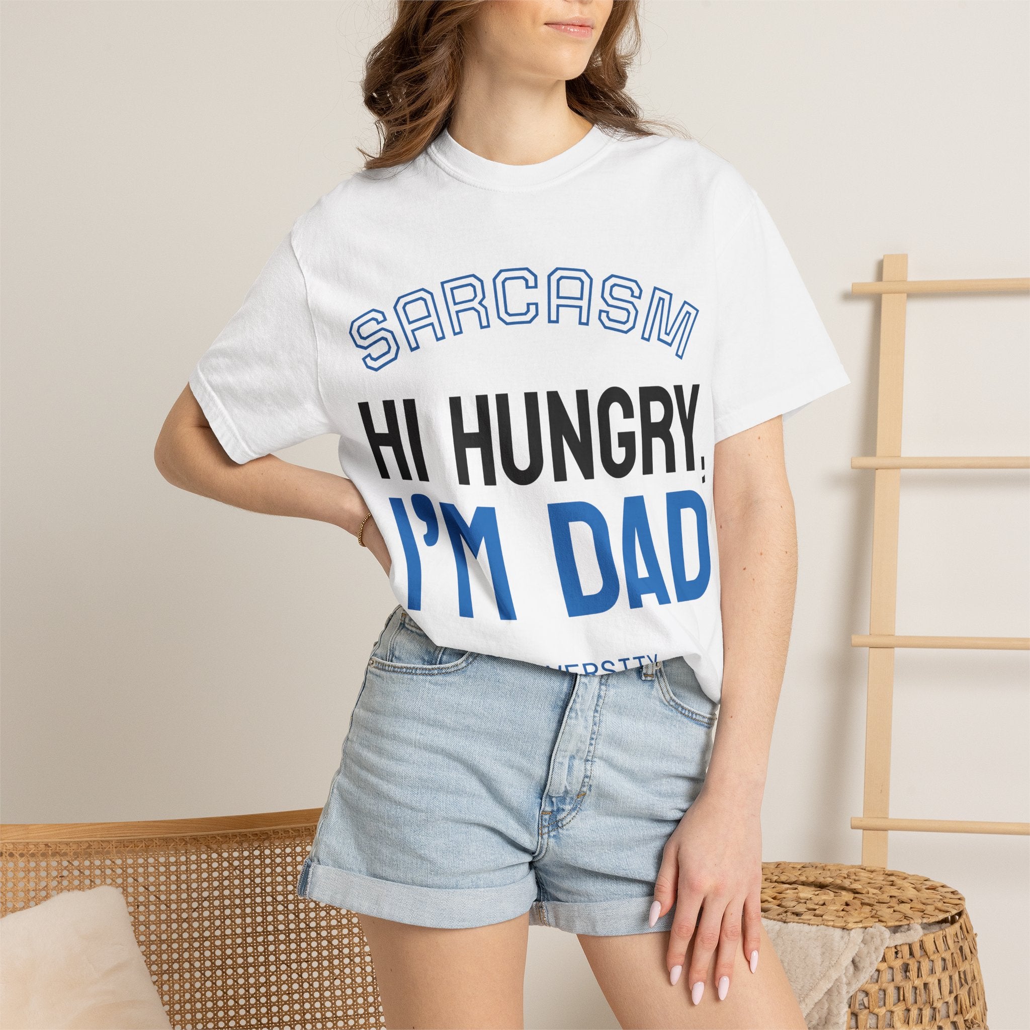 Hi Hungry I'm Dad T-Shirt — Sarcasm University Funny Dad Tee