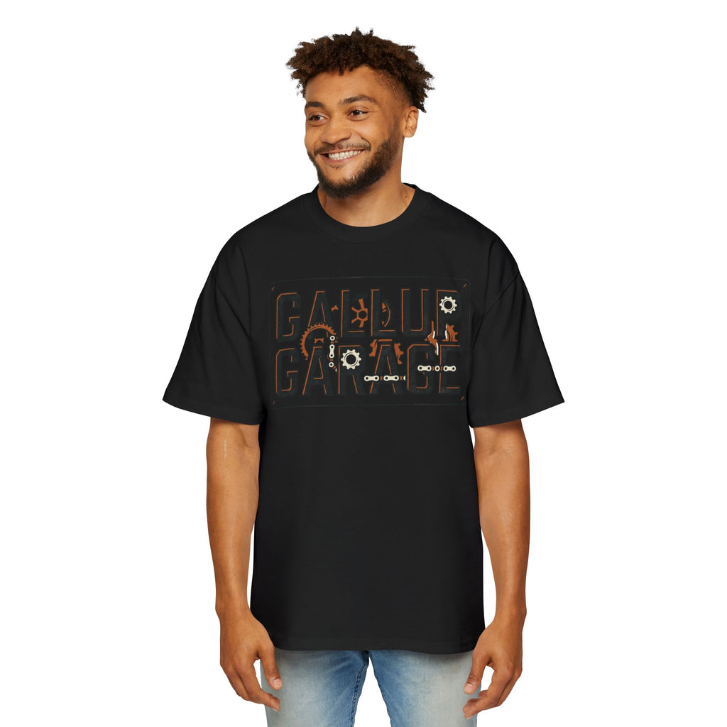 Gallup Garage Tee — Vintage Car Mechanic Graphic Shirt