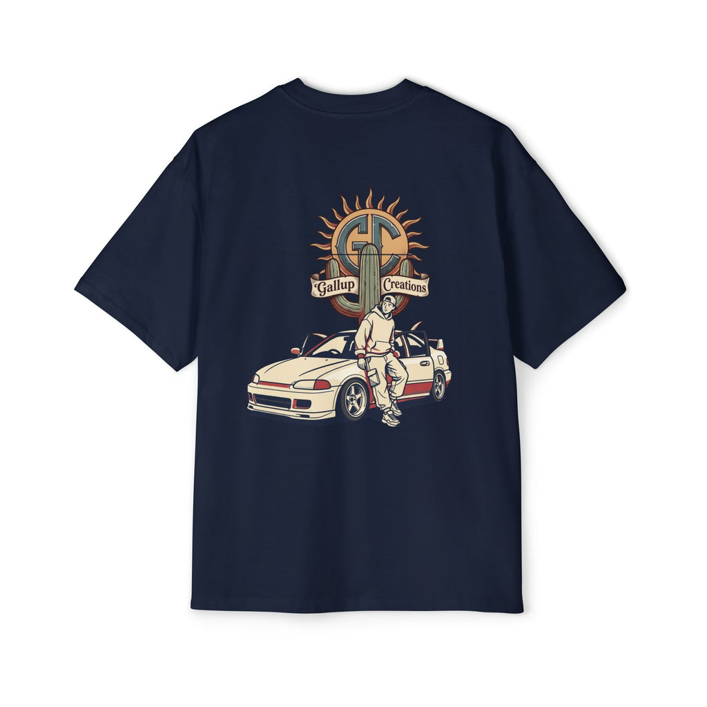 Gallup Garage Tee — Vintage Car Mechanic Graphic Shirt