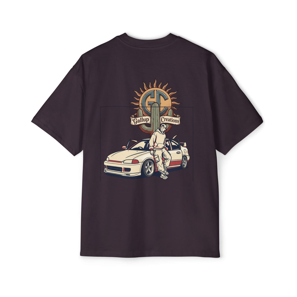 Gallup Garage Tee — Vintage Car Mechanic Graphic Shirt