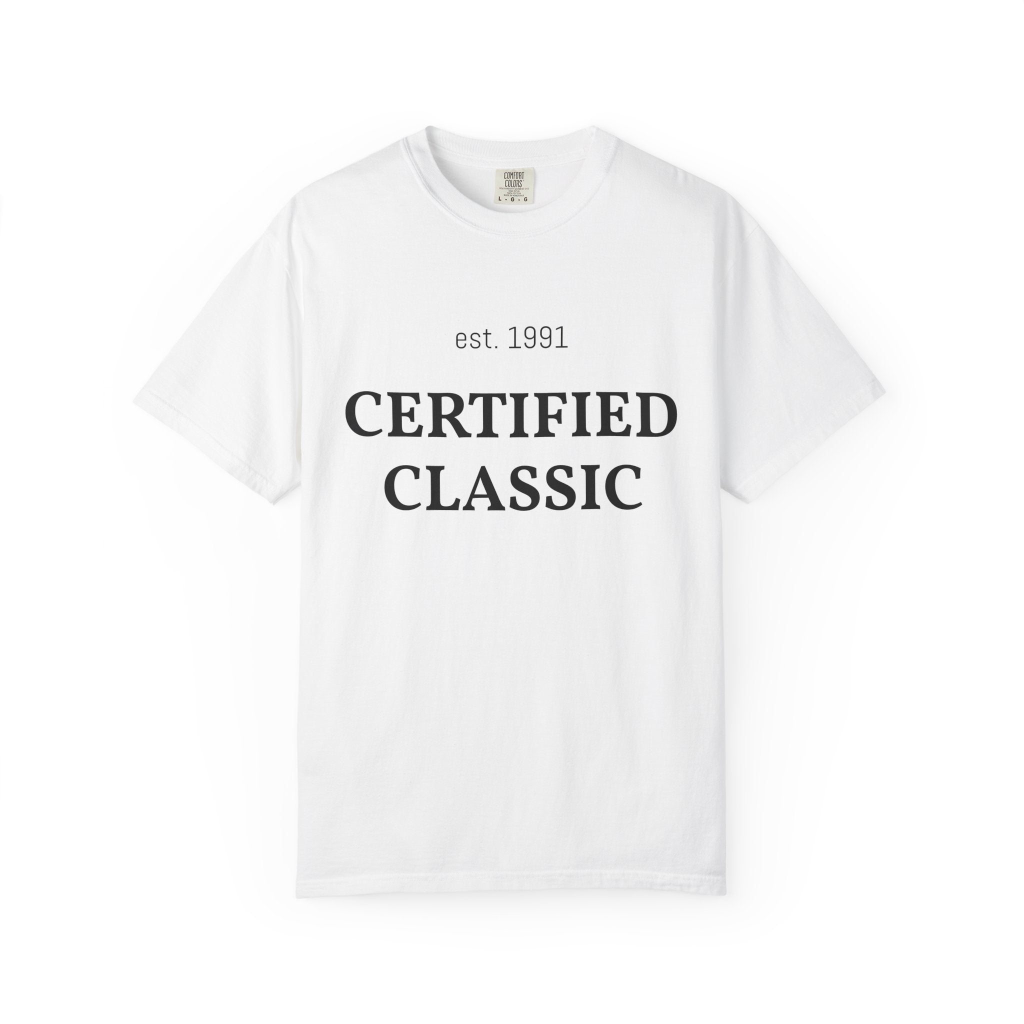Certified Classic T-Shirt — 60 Years Vintage Pickup Graphic
