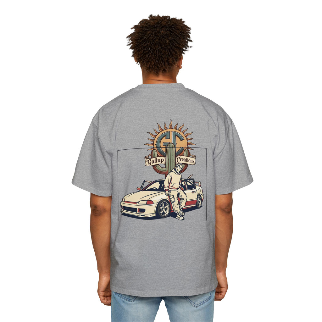 Gallup Garage Tee — Vintage Car Mechanic Graphic Shirt