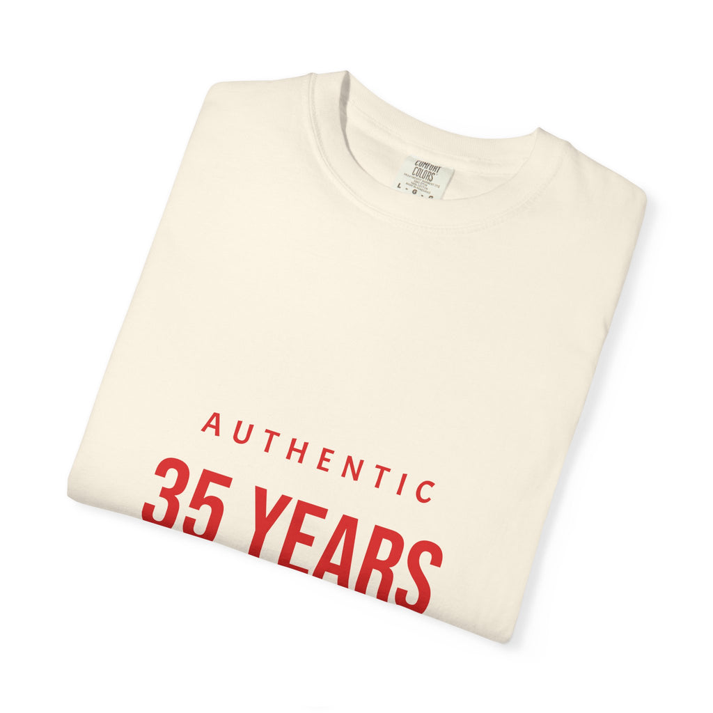 35 Years of Not Giving a Damn T-Shirt — Funny 35th Birthday Tee