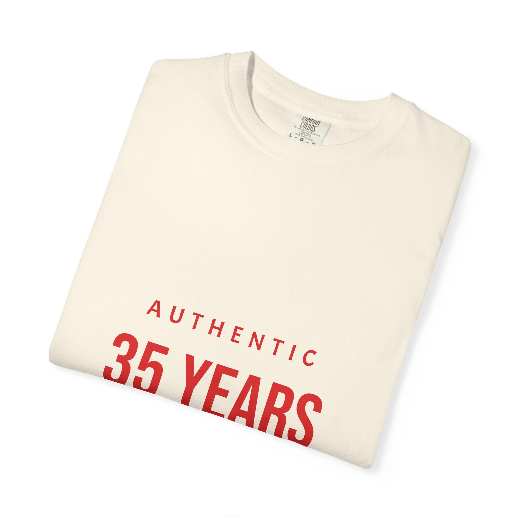 35 Years of Not Giving a Damn T-Shirt — Funny 35th Birthday Tee