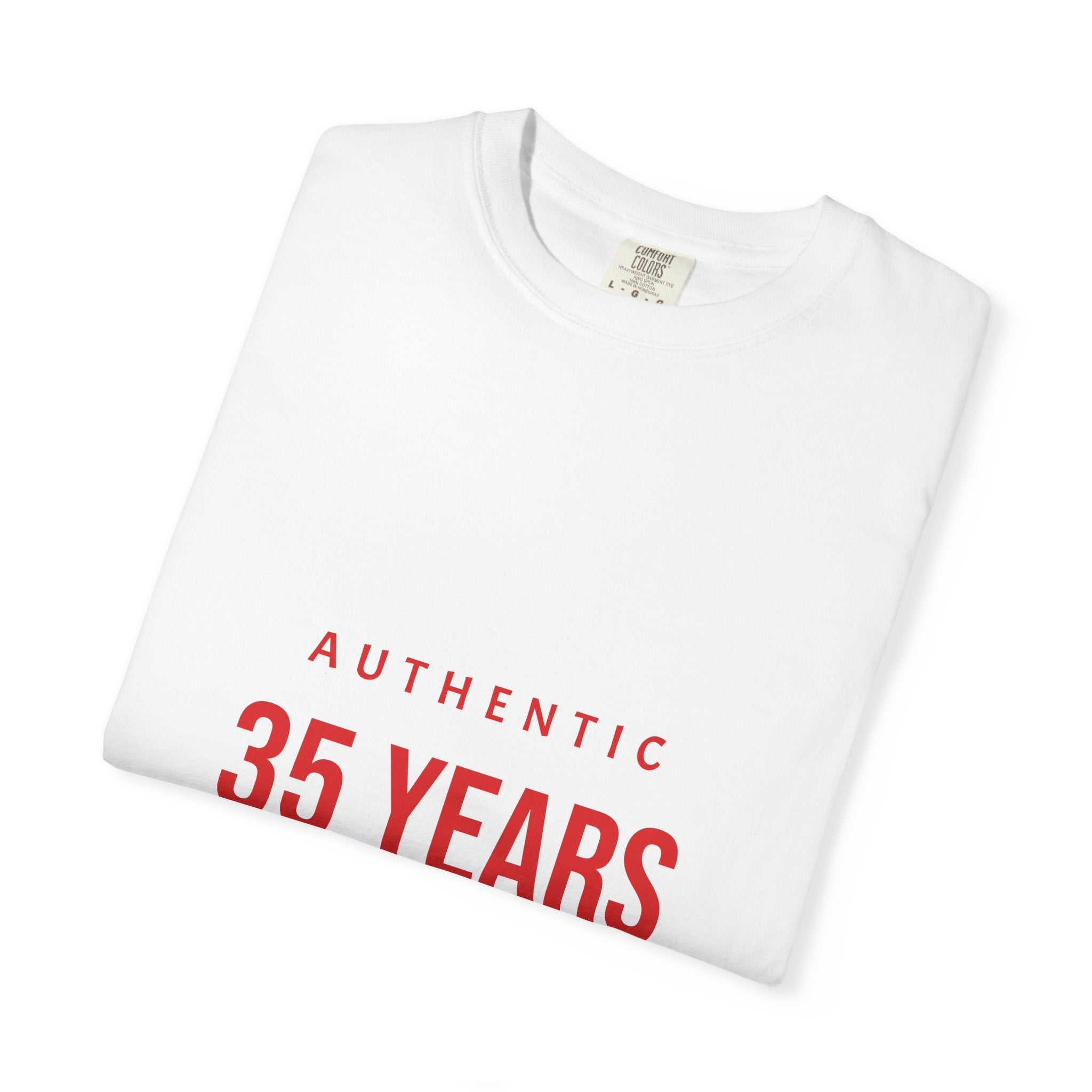 35 Years of Not Giving a Damn T-Shirt — Funny 35th Birthday Tee