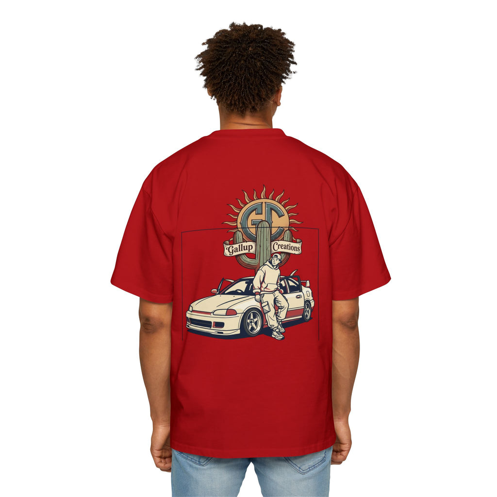 Gallup Garage Tee — Vintage Car Mechanic Graphic Shirt