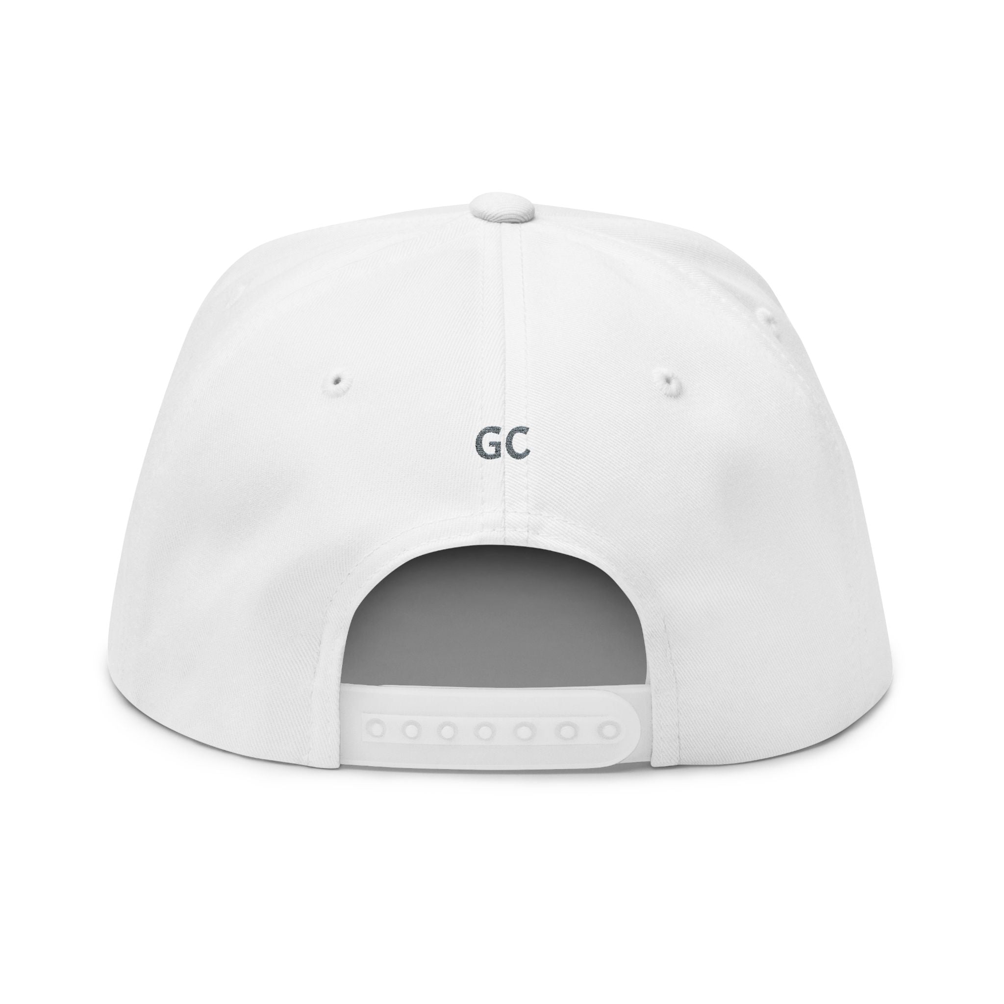 Flat Bill Cap — Embroidered 'Gallup Creations LLC' Logo Snapback