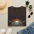 Gallup Garage Skull Tee — Vintage Automotive Mechanic T‑Shirt
