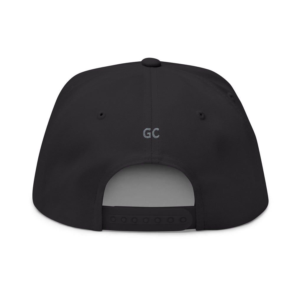 Flat Bill Cap — Embroidered 'Gallup Creations LLC' Logo Snapback