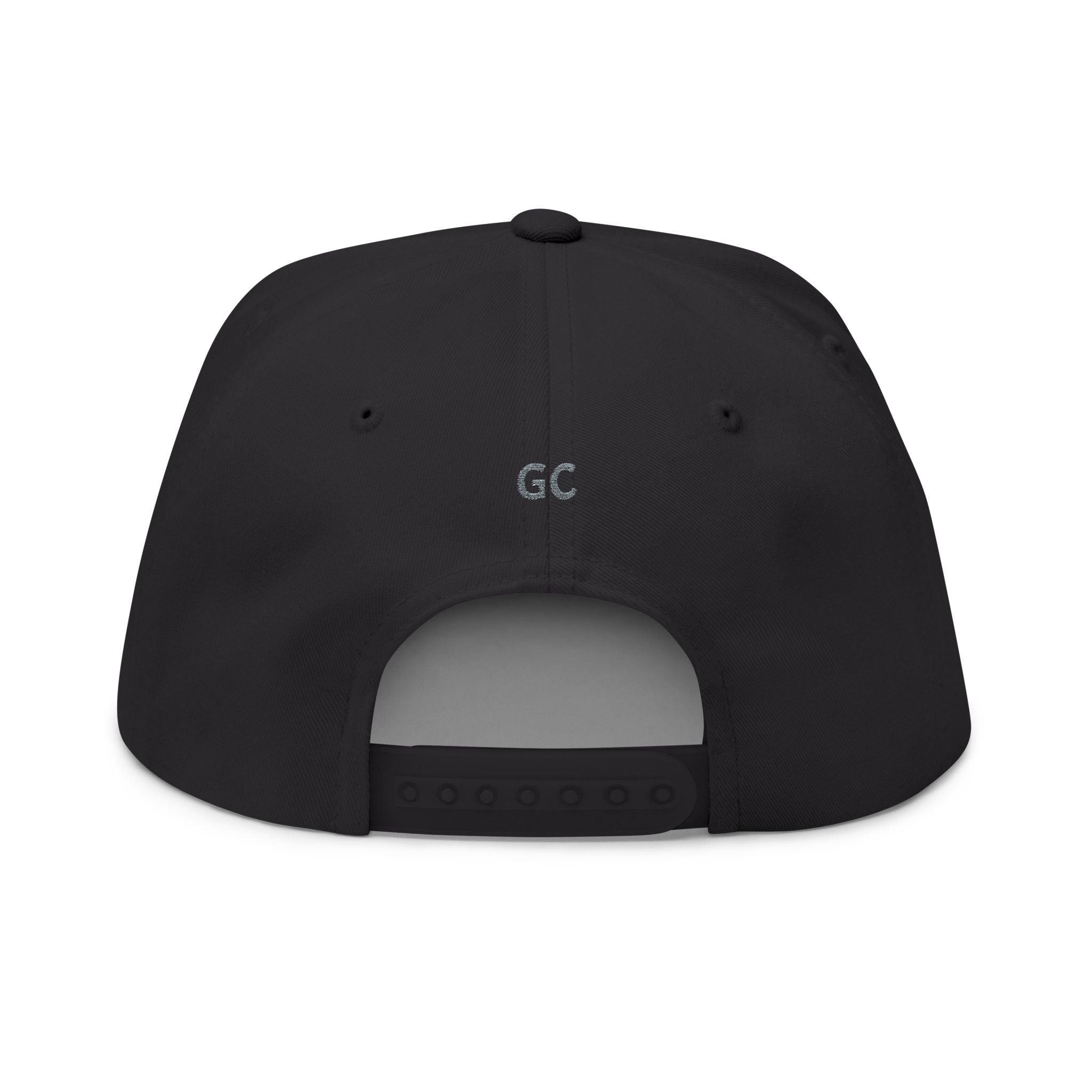 Flat Bill Cap — Embroidered 'Gallup Creations LLC' Logo Snapback