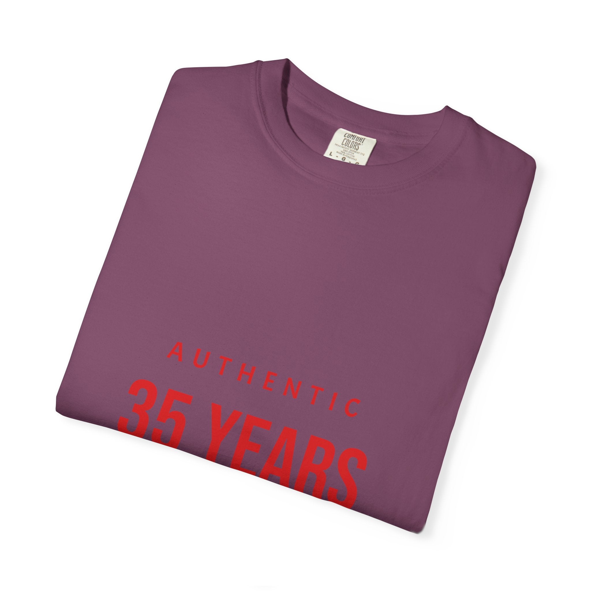 35 Years of Not Giving a Damn T-Shirt — Funny 35th Birthday Tee